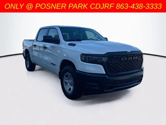 New 2026 Bright White Clear-Coat Exterior Paint RAM TRADESMAN image 3
