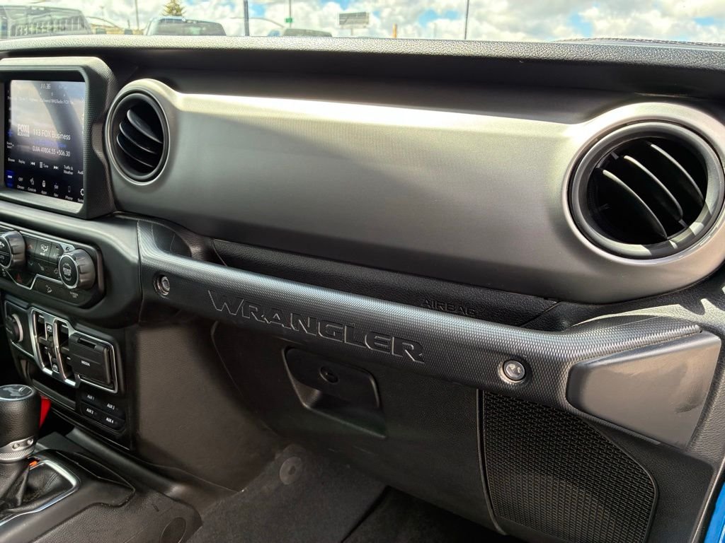 Used 2021 Blue Jeep Unlimited Sport S image 33