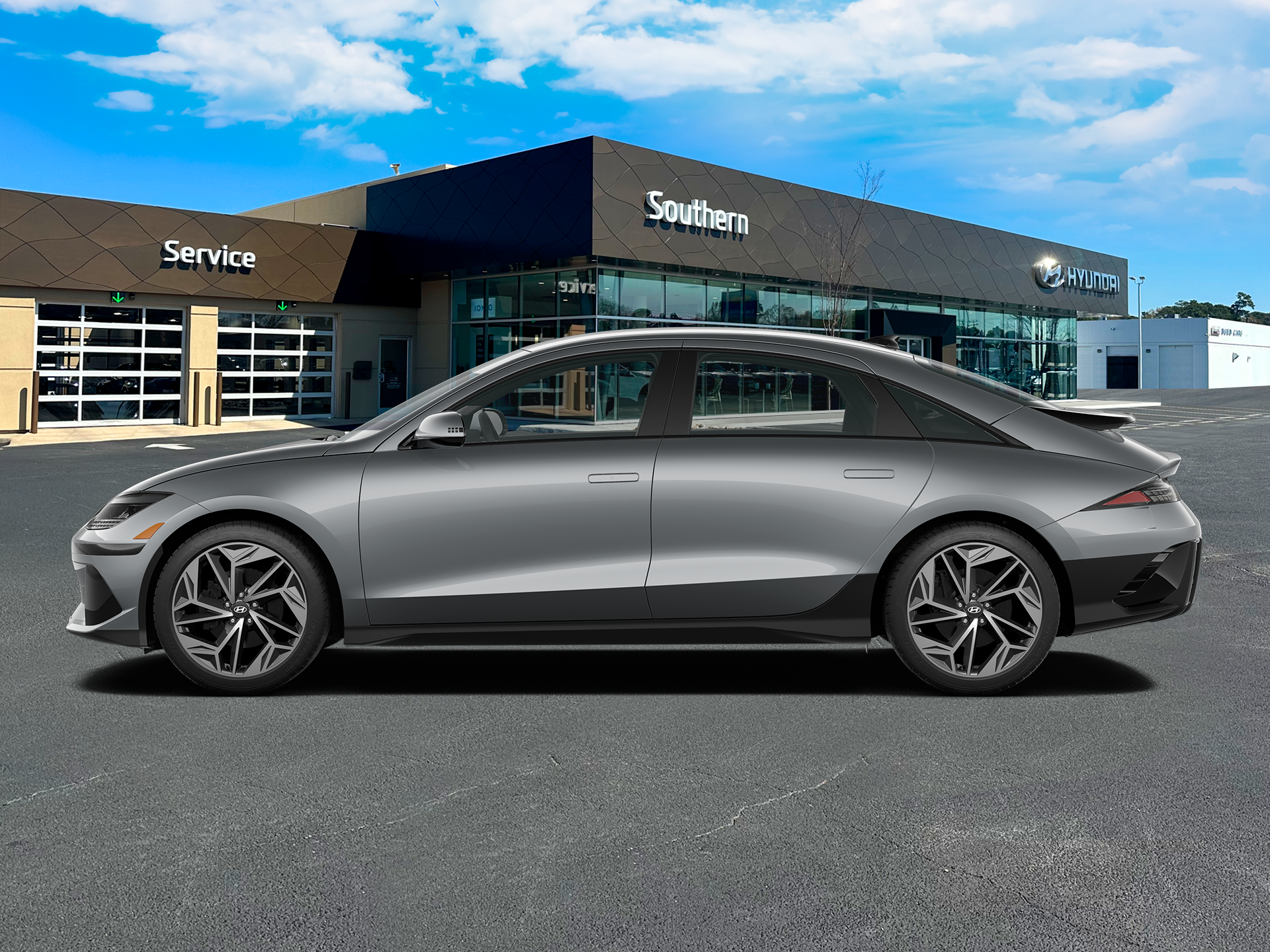 New 2024 Silver Hyundai SEL image 5
