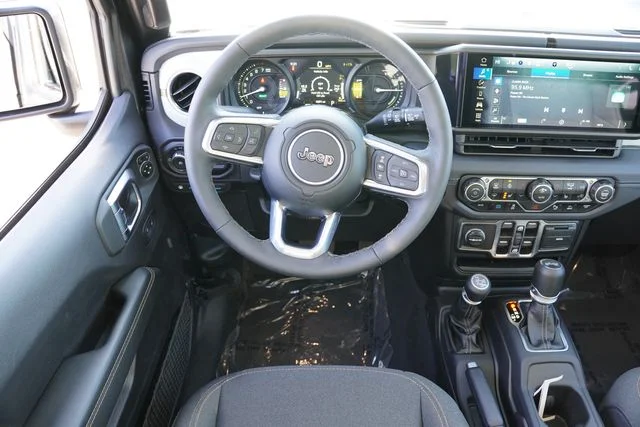 Certified Used 2025 Gray Jeep Sahara 4xe image 19