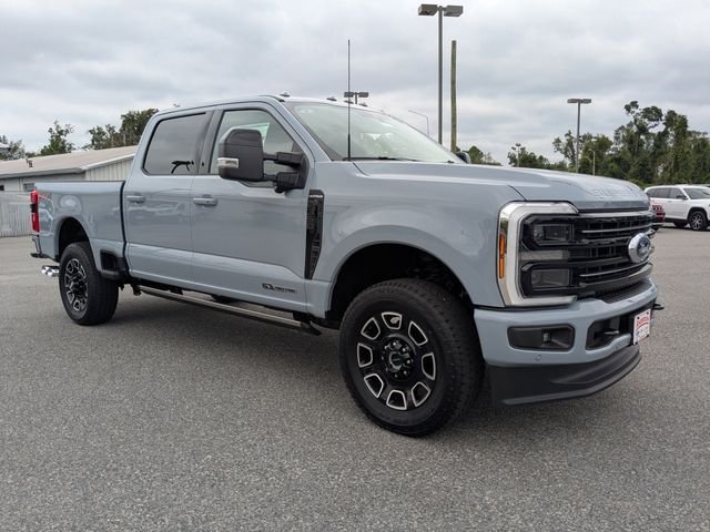New 2025 Glacier Gray Metallic Tri-Coat Ford F-350® Platinum® image 2