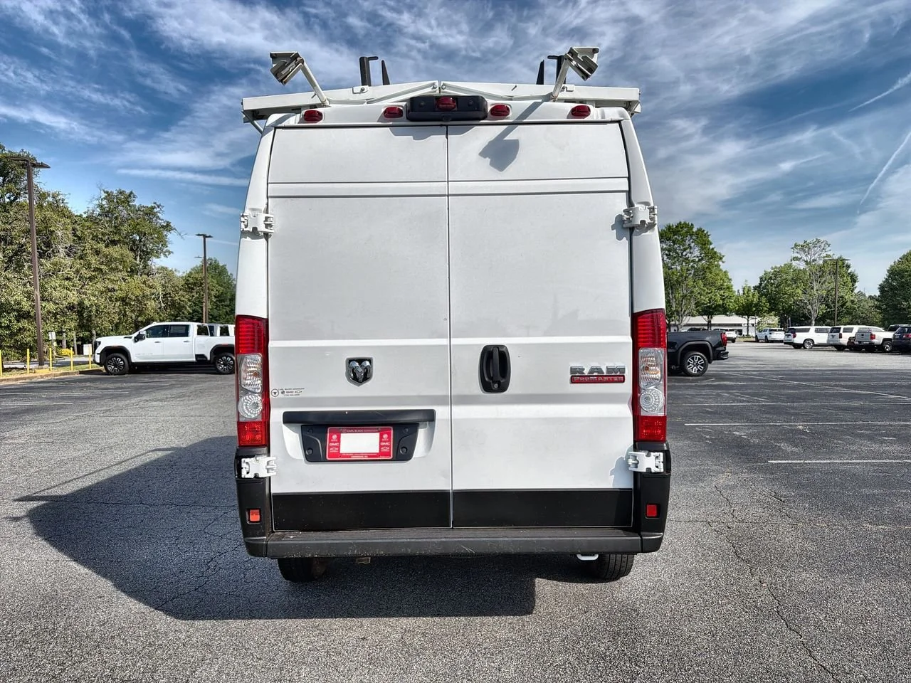 Used 2021 White Ram Cargo Van High Roof 159" WB image 7