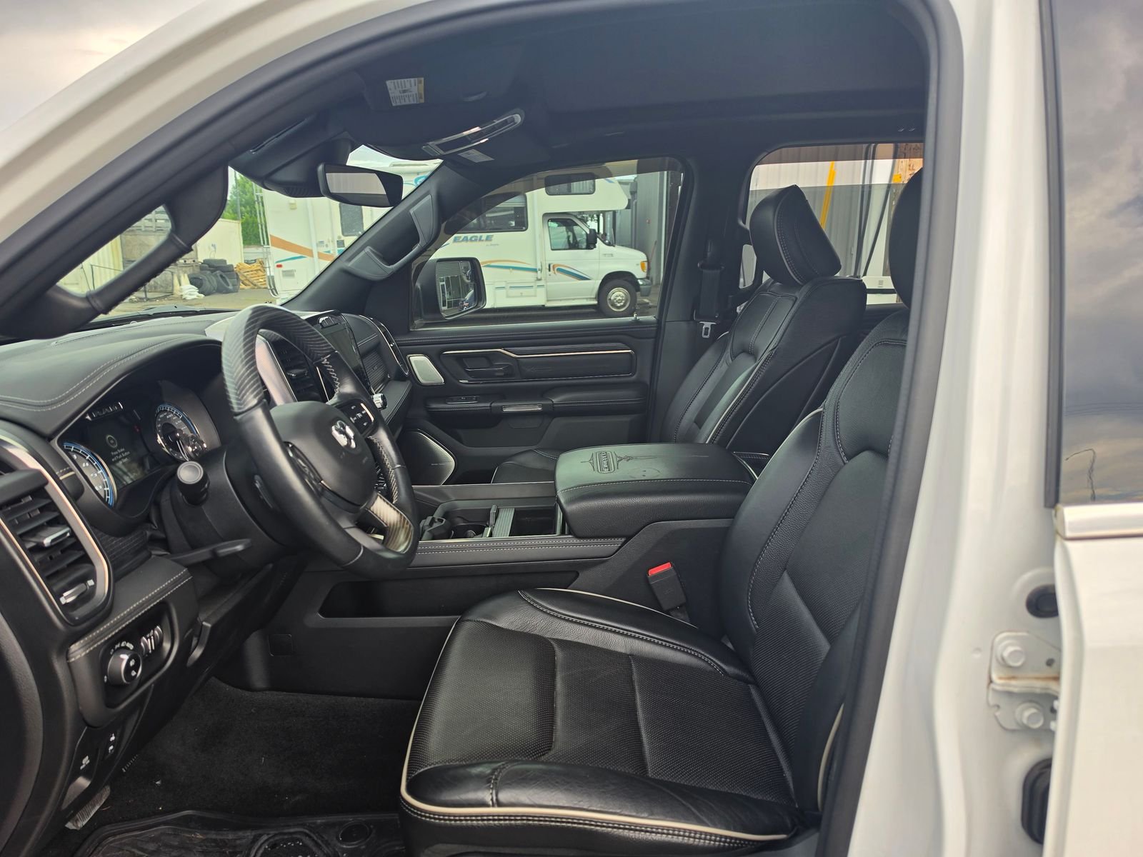 Used 2020 Bright White Clearcoat Ram Limited image 9