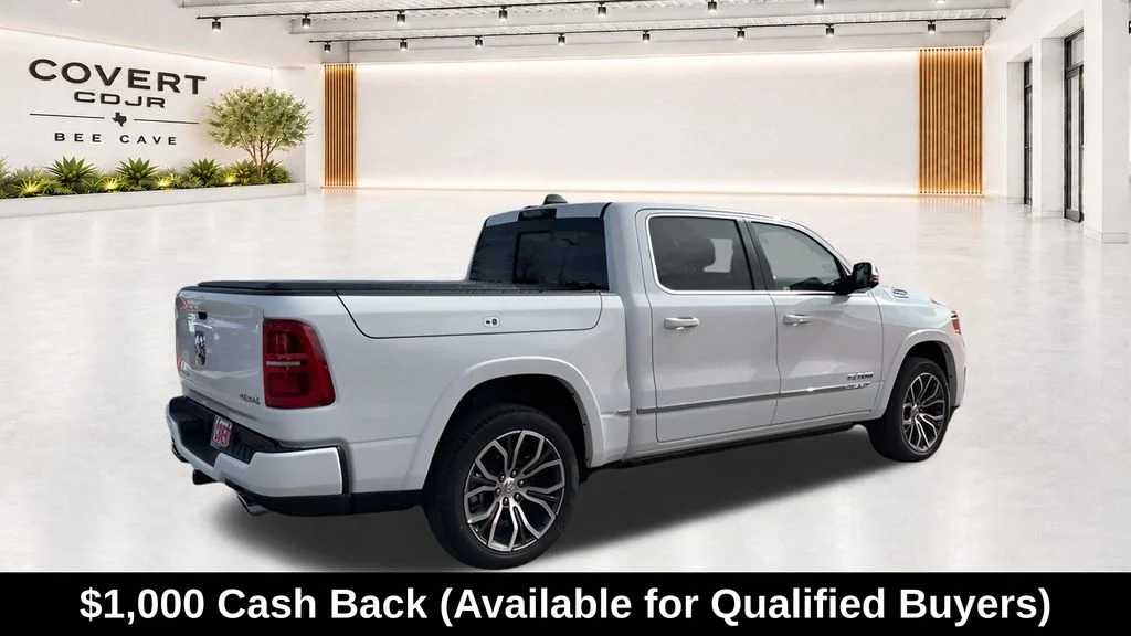 New 2026 Bright White Clear-Coat Exterior Paint RAM Tungsten image 11