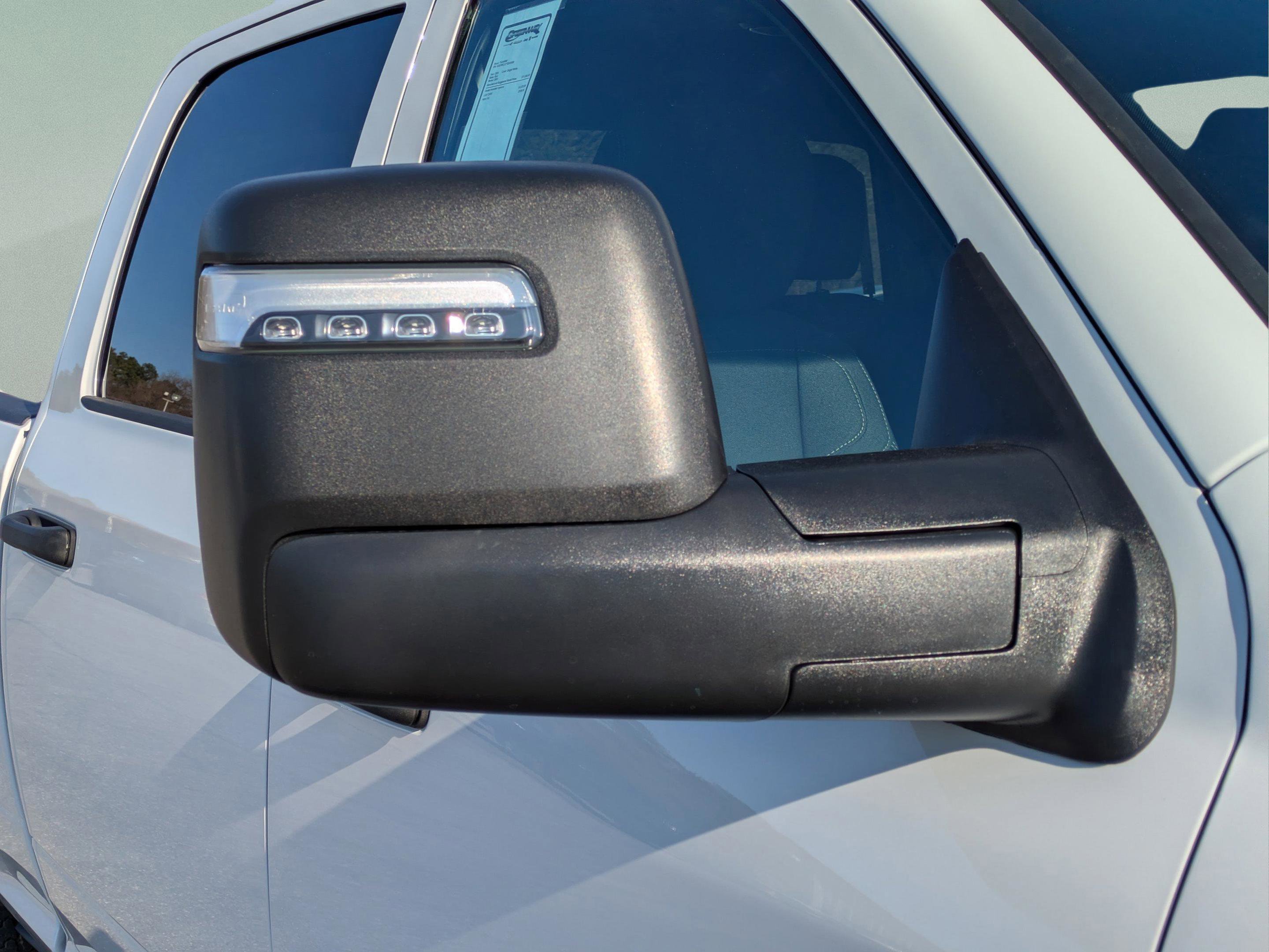 New 2026 Bright White Clearcoat Ram Black Express image 11