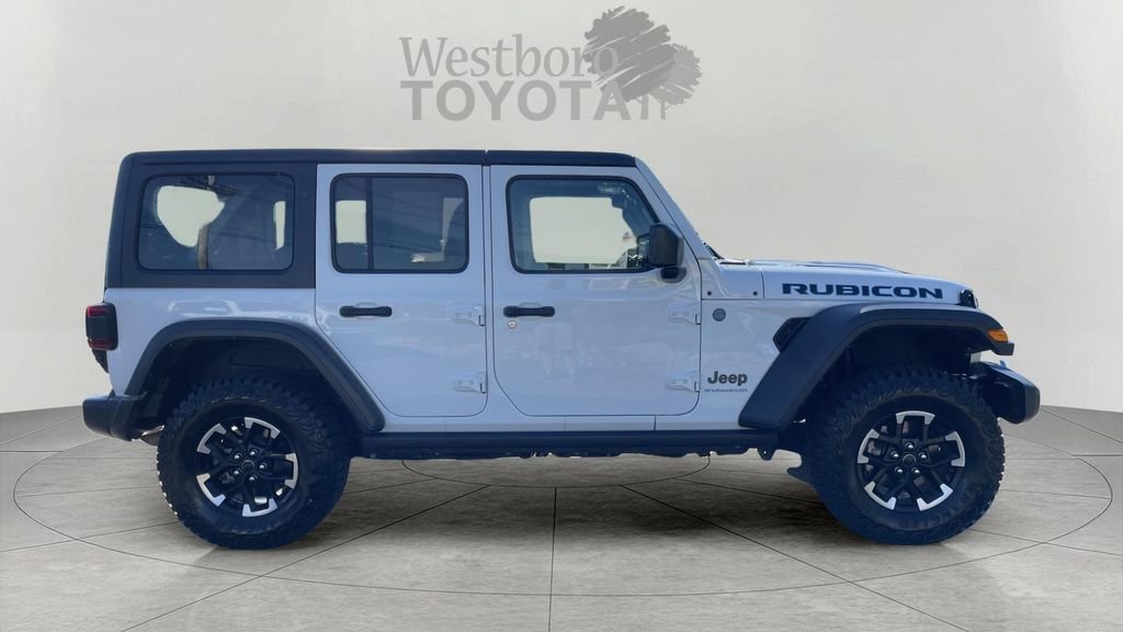 Used 2024 White/off-white Jeep Hybrid Rubicon 4XE image 8