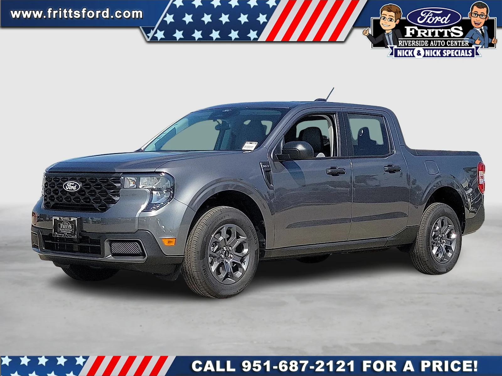 New 2026 Carbonized Gray Metallic Ford XLT image 1