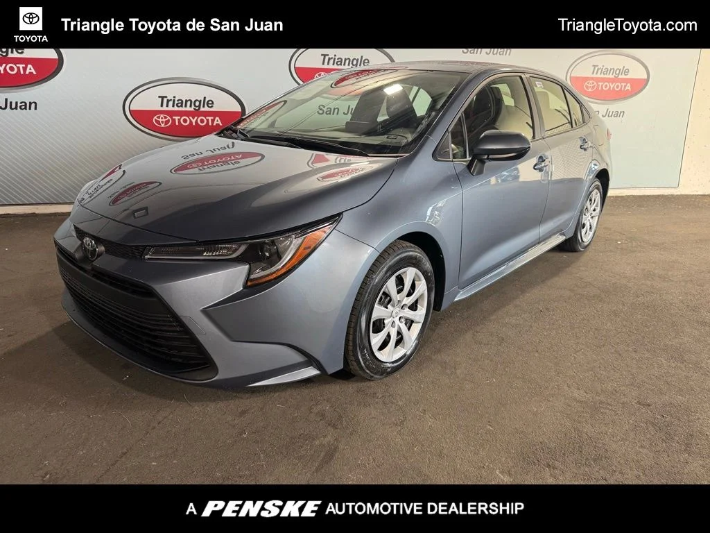 New 2026 Gray Toyota LE image 1