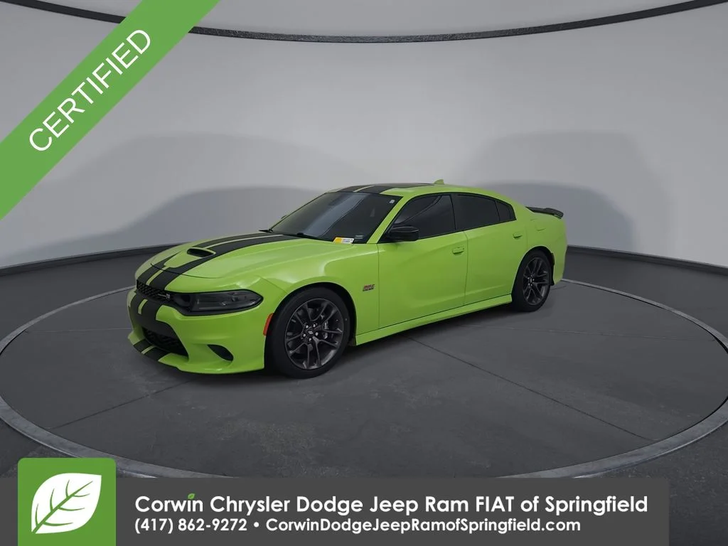 Used 2023 Green Dodge R T Scat Pack image 8