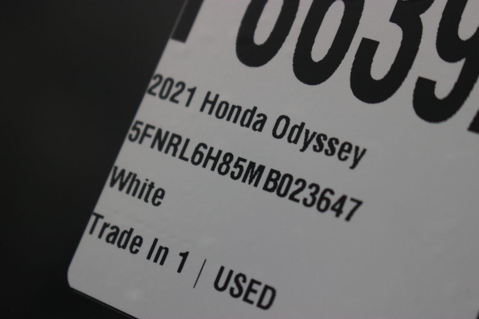 Used 2021 Platinum White Pearl Honda Touring image 42