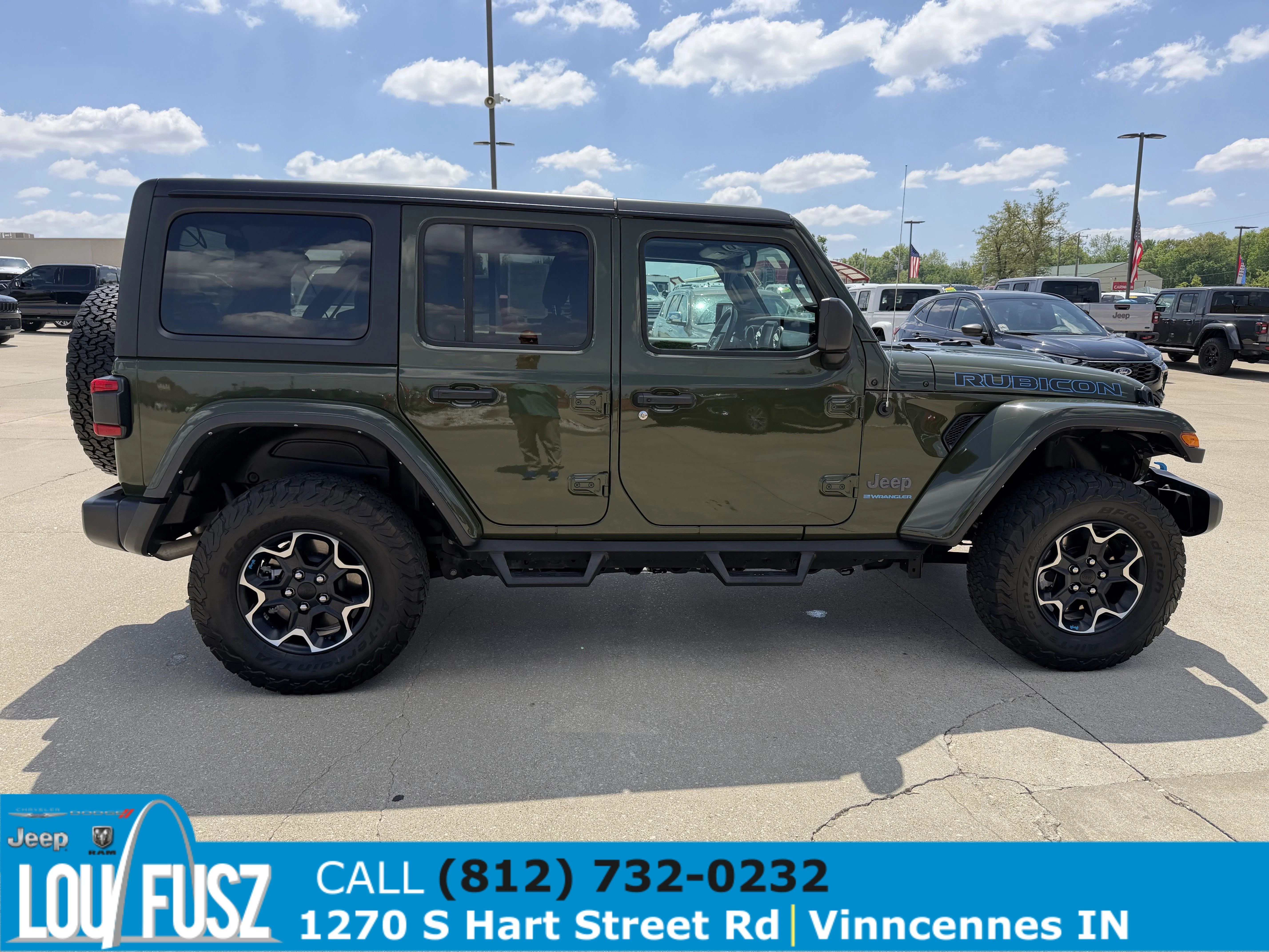 Used 2023 Sarge Green Clearcoat Jeep Rubicon image 8