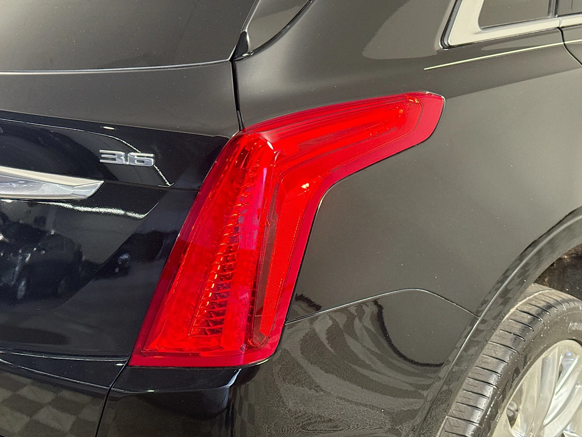 Used 2017 Stellar Black Metallic Cadillac Platinum AWD image 30