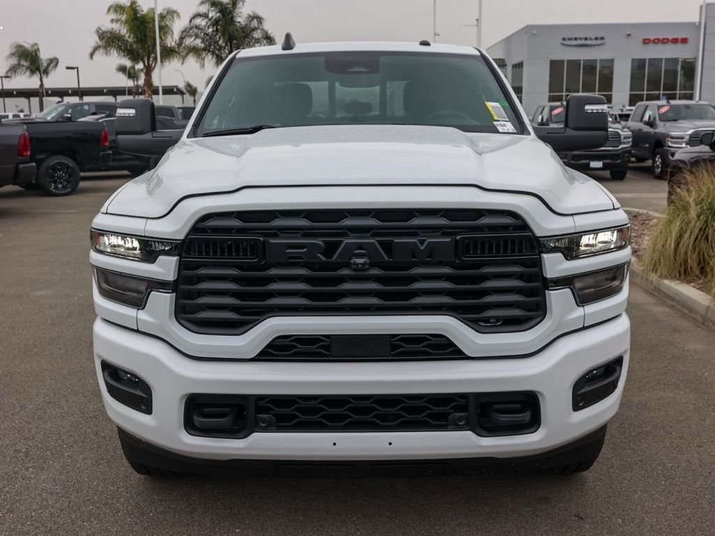 New 2026 Bright White Clear-Coat Exterior Paint RAM Big Horn Night Edition image 8
