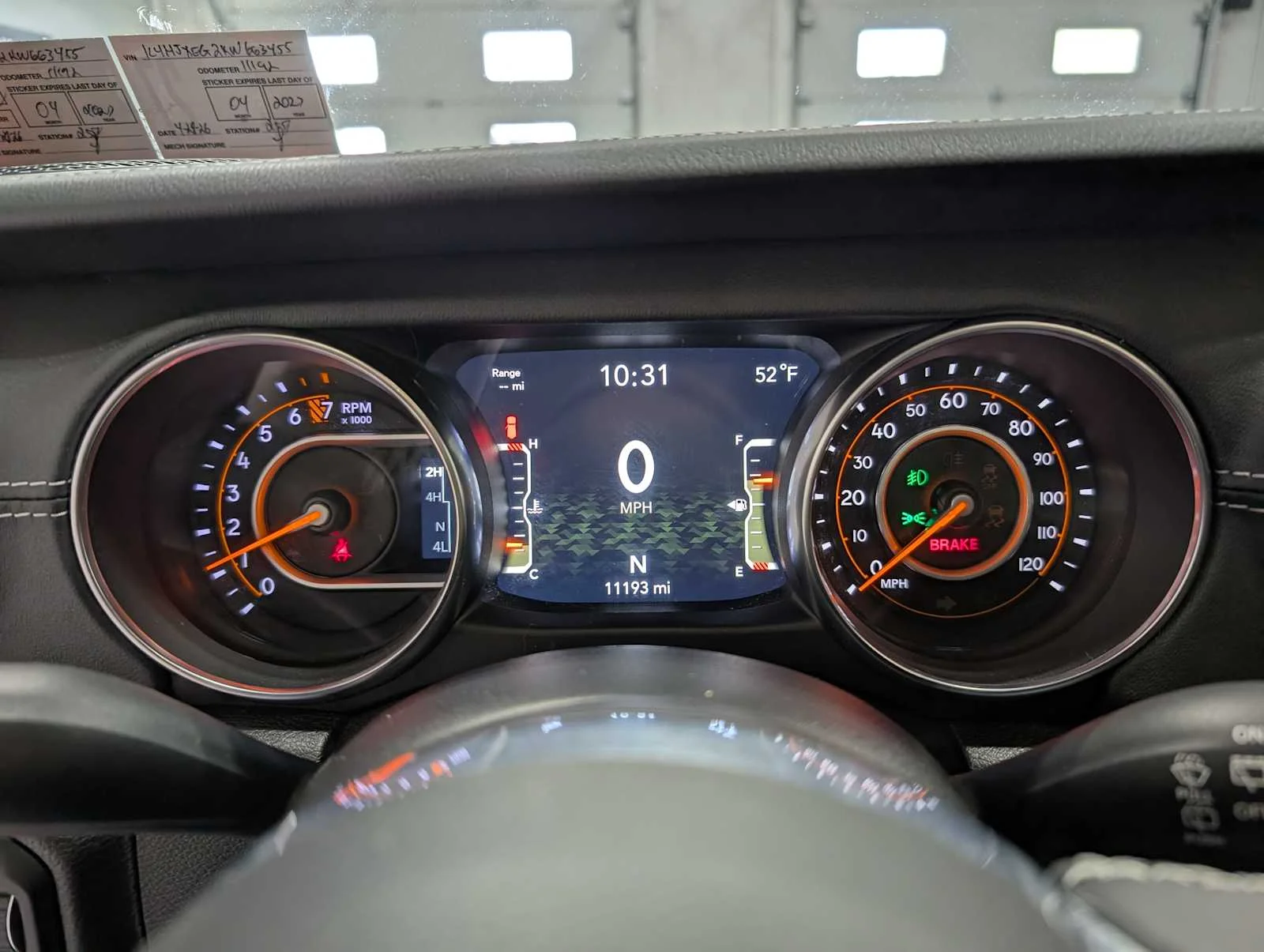 Used 2019 Firecracker Red Clearcoat Jeep Sahara image 28