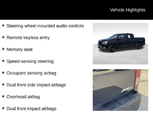 Used 2021 Black Honda Black Edition image 14