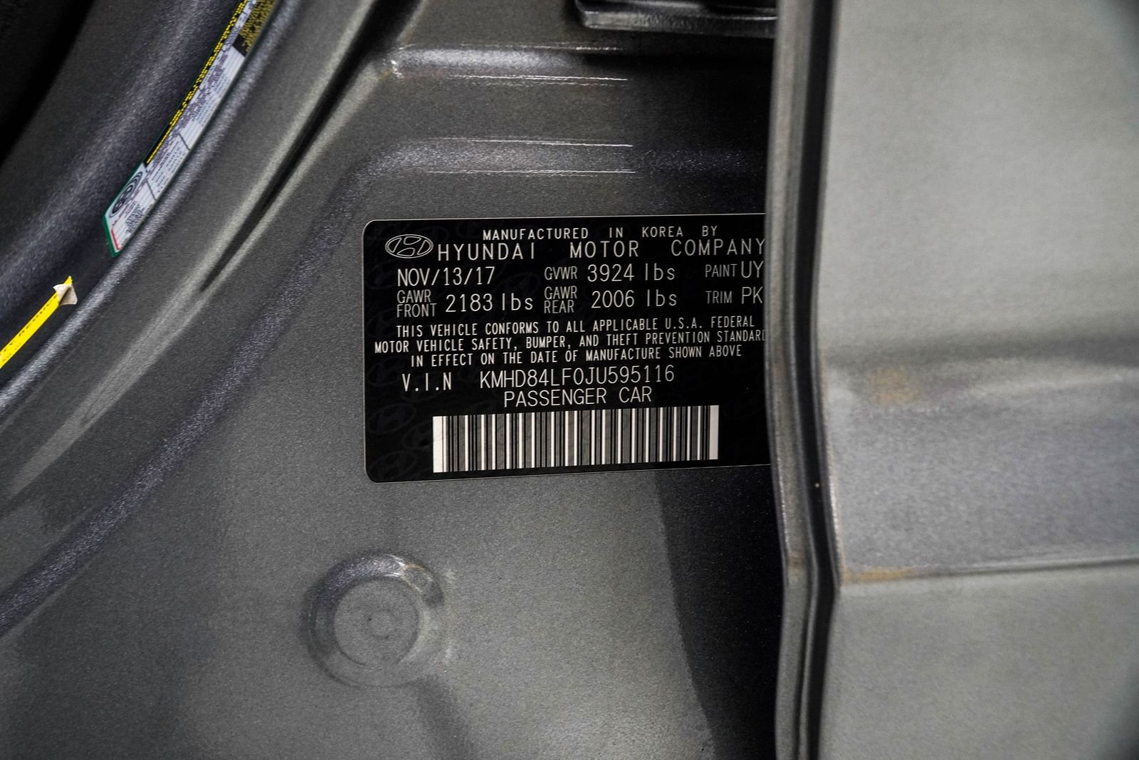 Used 2018 Gray Hyundai Value Edition image 40