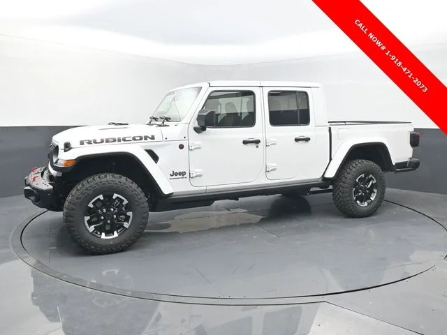 New 2026 Bright White Clear-Coat Exterior Paint Jeep Rubicon X image 2