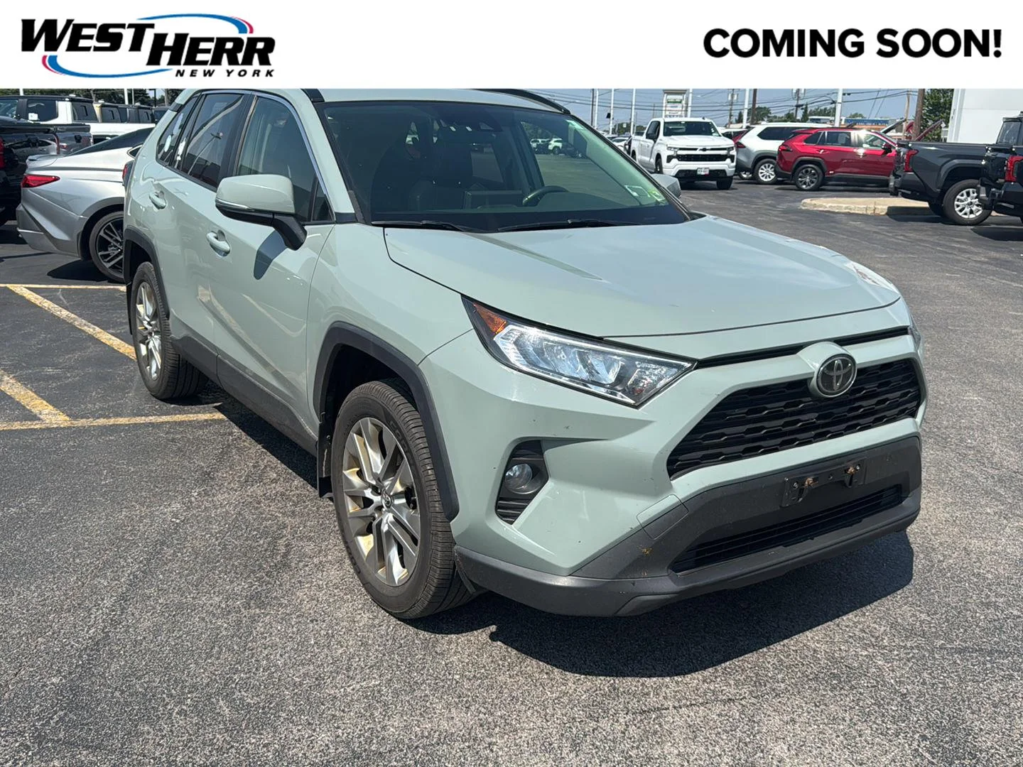 Used 2019 Lunar Rock Toyota XLE Premium image 1