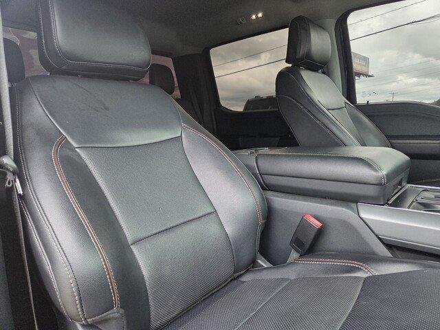 Used 2022 Antimatter Blue Metallic Ford LARIAT image 32