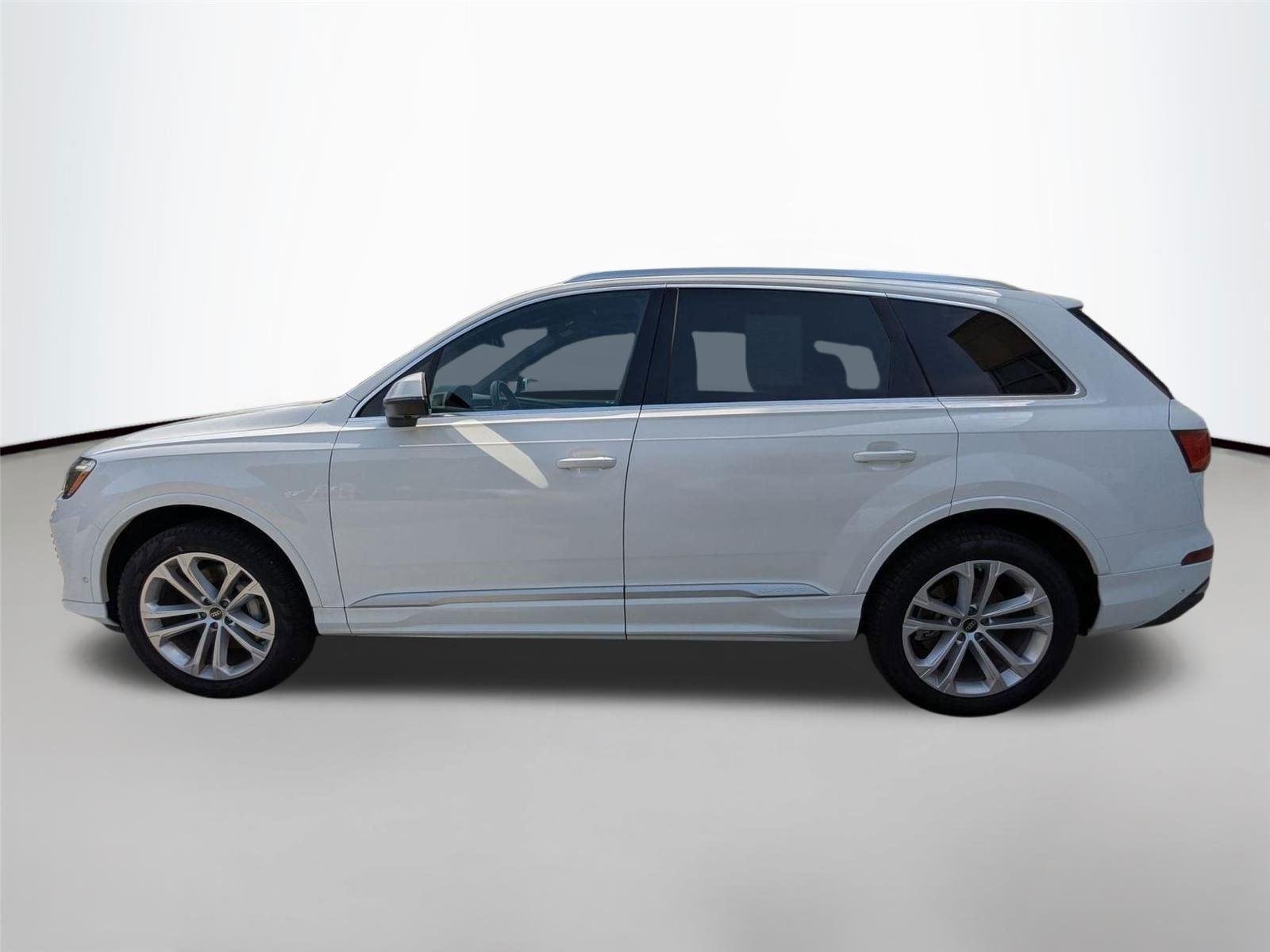 Used 2025 Glacier White Metallic Audi Premium Plus image 6