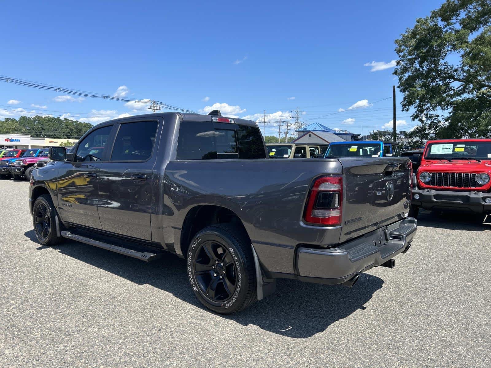 Used 2023 Granite Crystal Metallic Clearcoat Ram Big Horn image 5