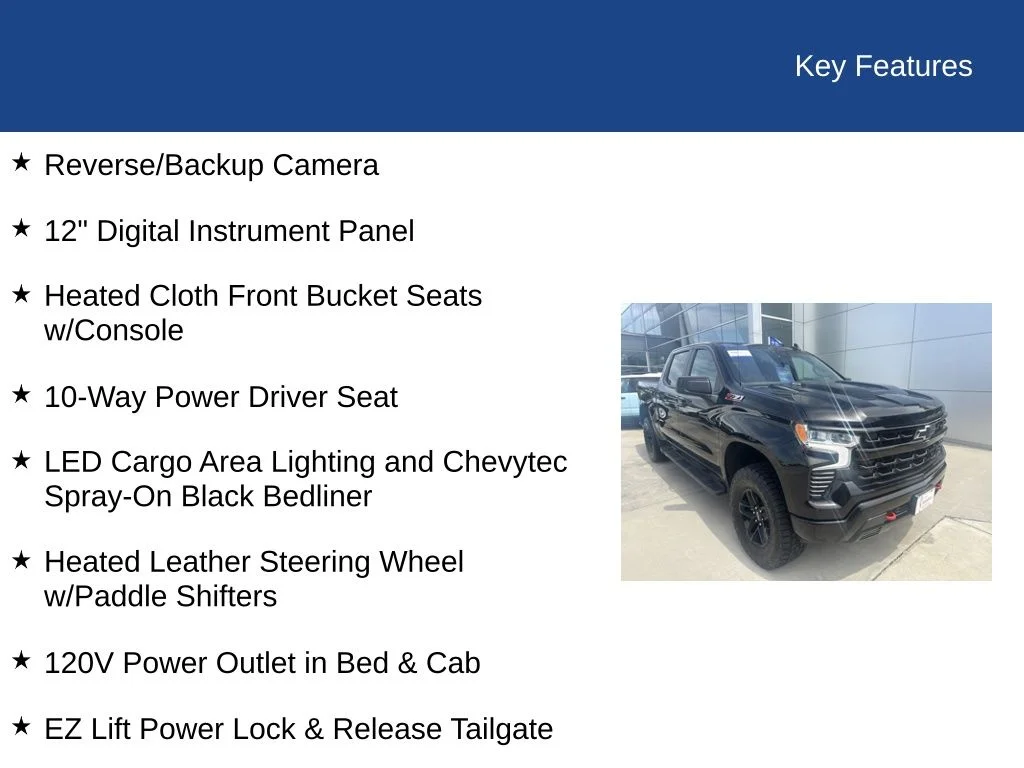 Certified Used 2022 Black Chevrolet LT Trail Boss image 24