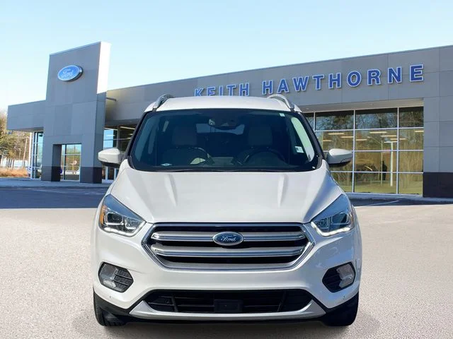 Certified 2017 Ford Escape Titanium with VIN 1FMCU0J9XHUB49479 for sale in Belmont, NC