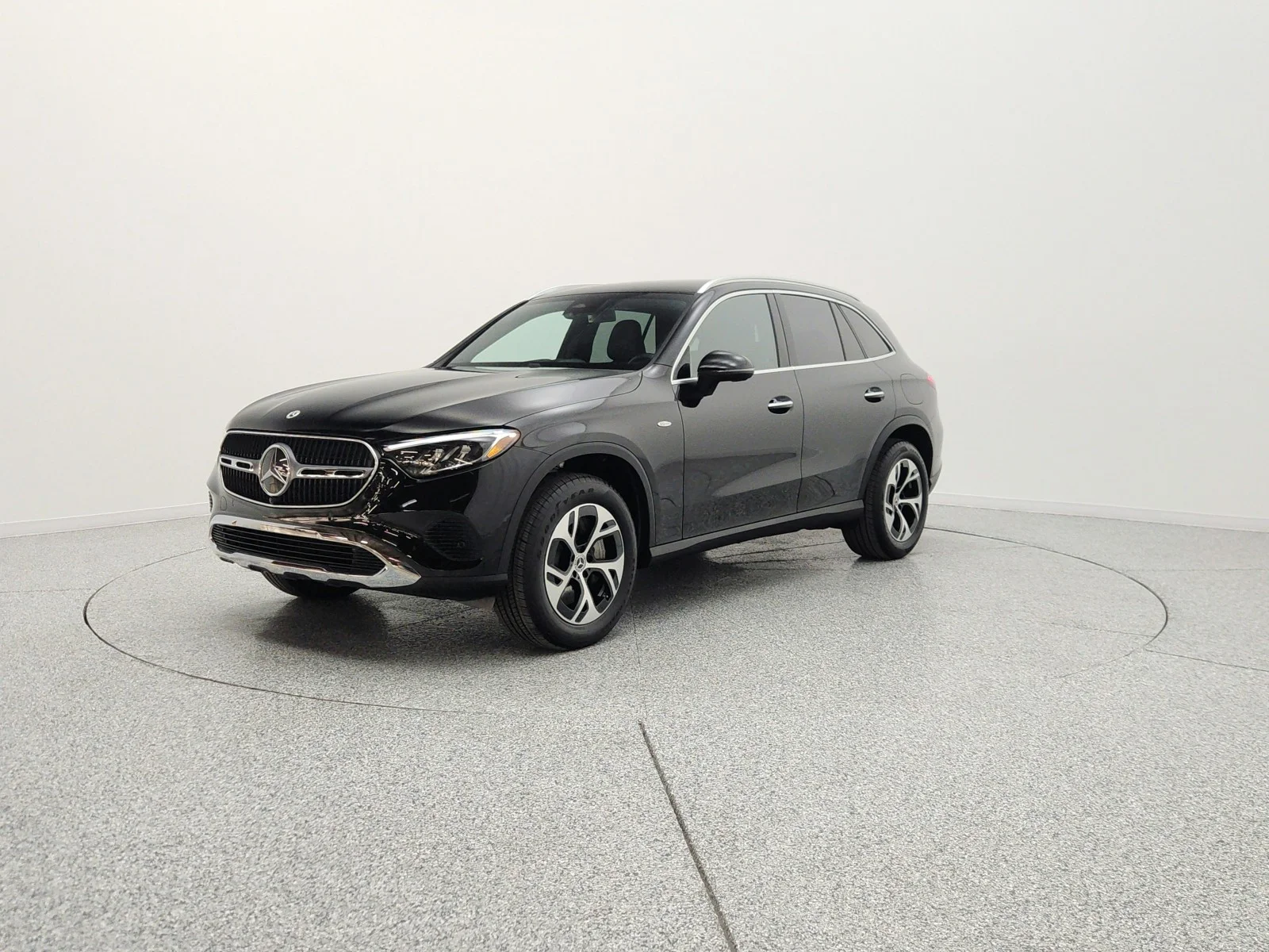Certified Used 2025 Black Mercedes-Benz GLC 350e 4MATIC® SUV image 1
