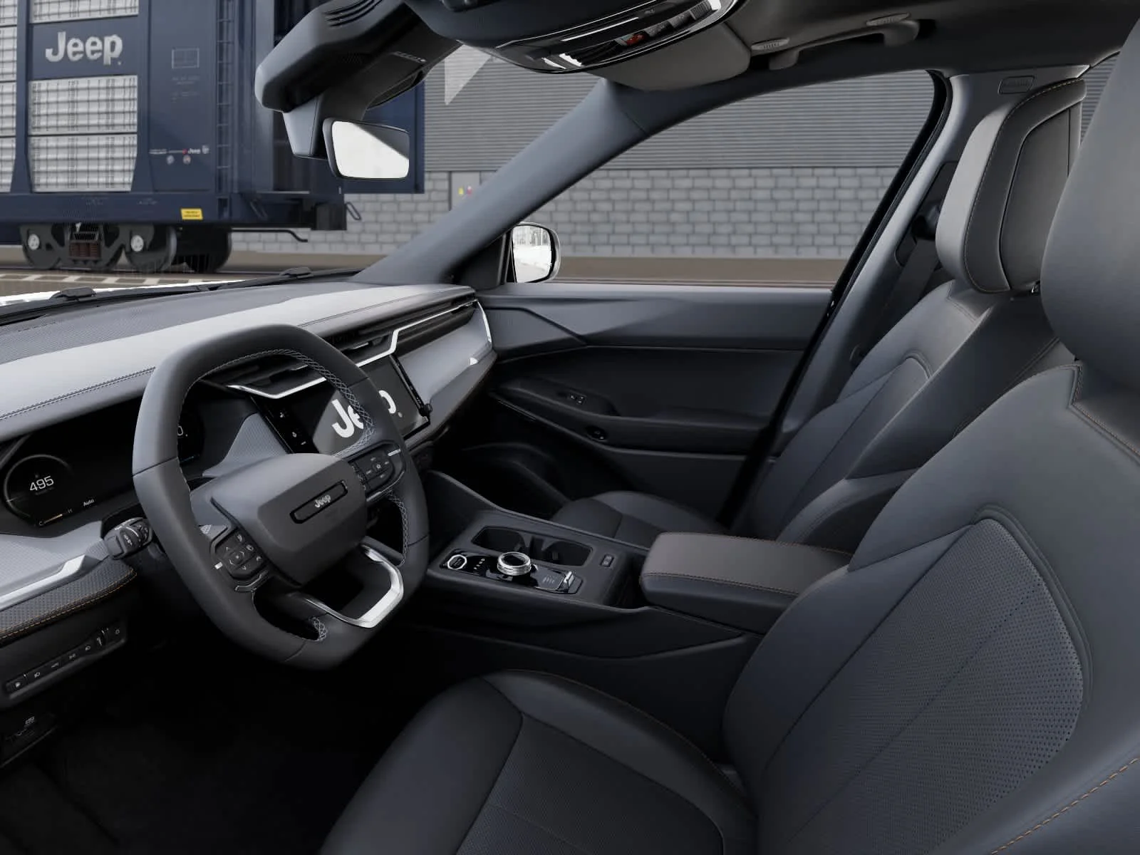 New 2026 Diamond Black Crystal Pearlcoat Jeep Limited image 22