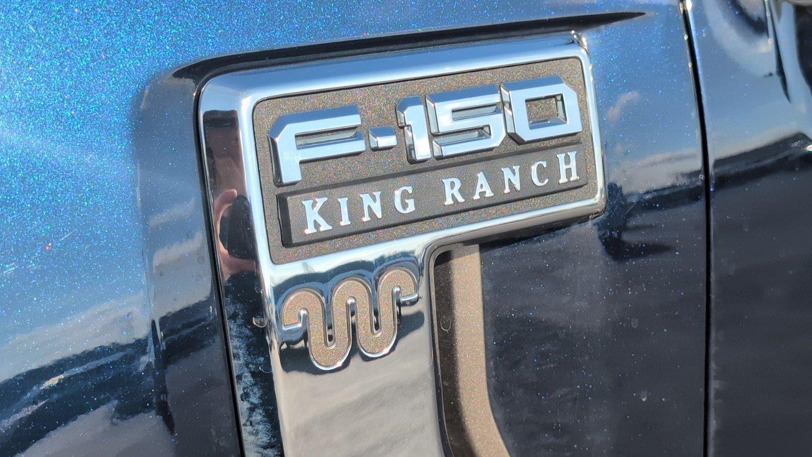 Used 2023 Antimatter Blue/Stone Gray Ford King Ranch image 7