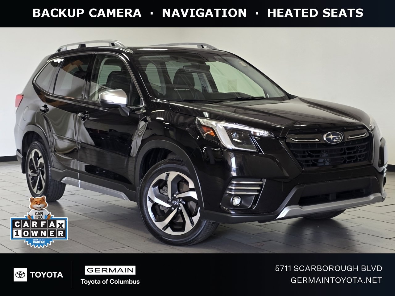 Used 2023 Black Subaru Touring image 1