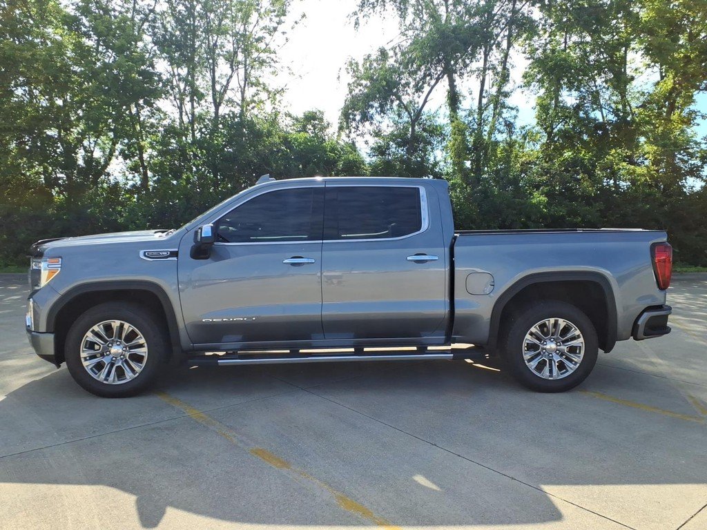 Used 2021 Satin Steel Met GMC 4WD Denali Crew Cab image 2
