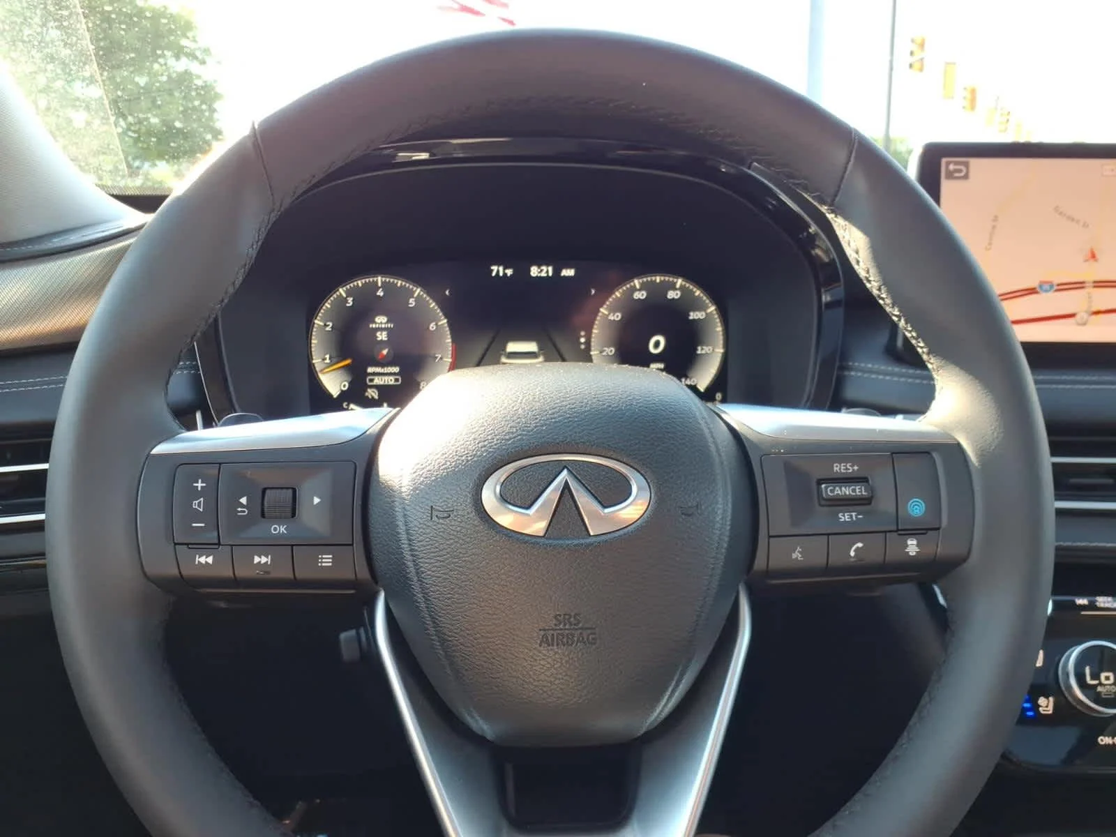 Certified Used 2023 Deep Bordeaux INFINITI LUXE image 24