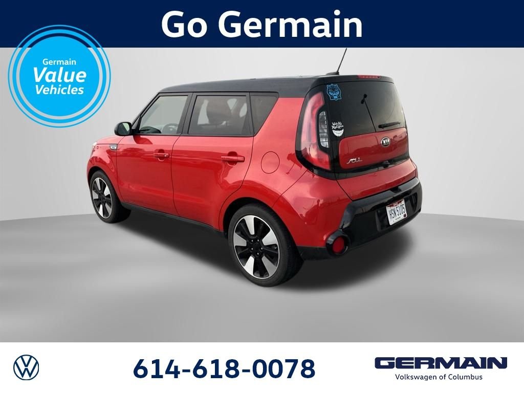 Used 2016 Red Kia Plus image 4