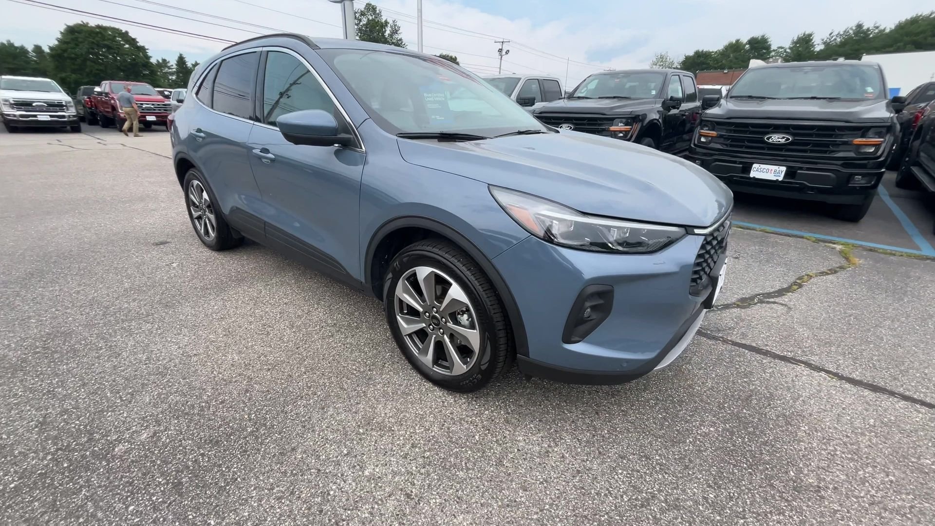 Certified Used 2025 Blue Ford Platinum image 13