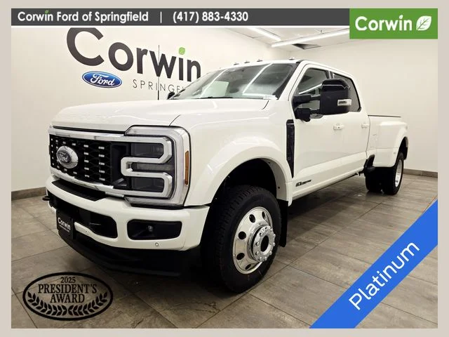 New 2026 Star White Metallic Tri-Coat Ford F-450® Platinum® image 1