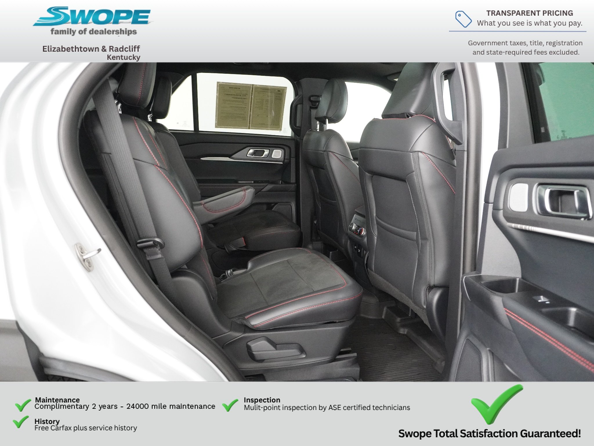 Used 2026 Space White Metallic Ford ST image 11