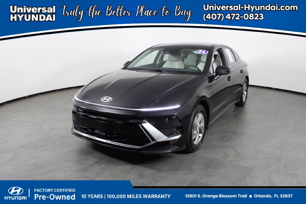 Certified Used 2026 Black Hyundai SE image 1
