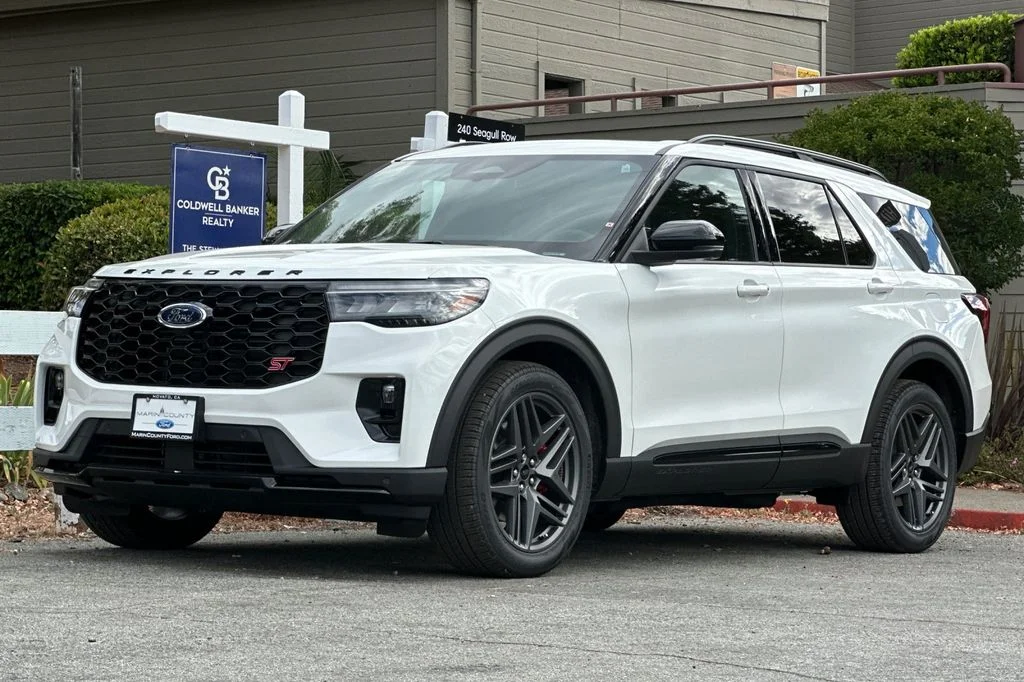 New 2026 White Metallic Ford ST image 8