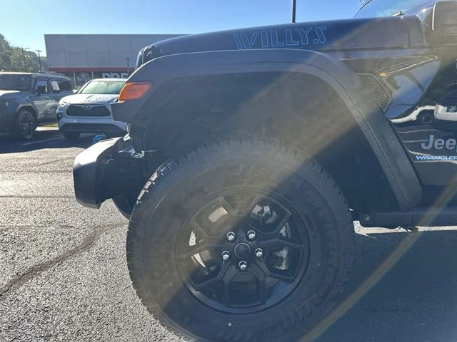 Used 2024 Black Jeep Willys 4xe image 20