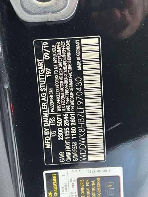 Used 2020 Black Mercedes-Benz C 63 S AMG® image 26