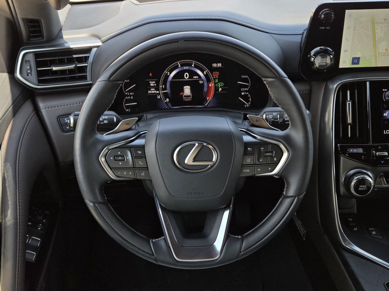 Used 2023 Eminent White Pearl Lexus LX 600 Luxury image 17