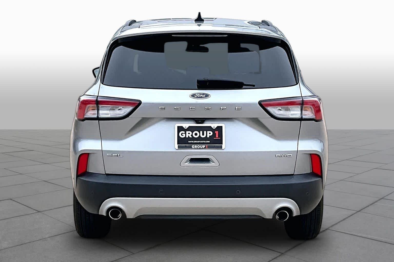 Used 2021 Iconic Silver Metallic Ford SEL image 6