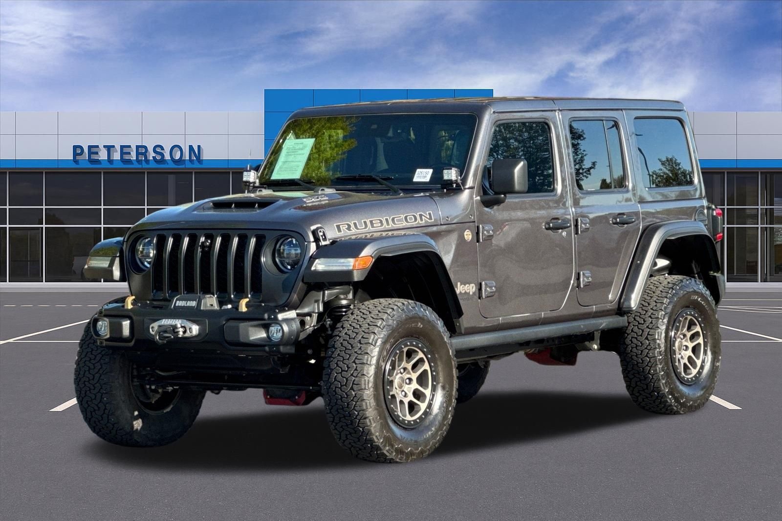 Used 2022 Gray Jeep Unlimited Rubicon 392 image 8