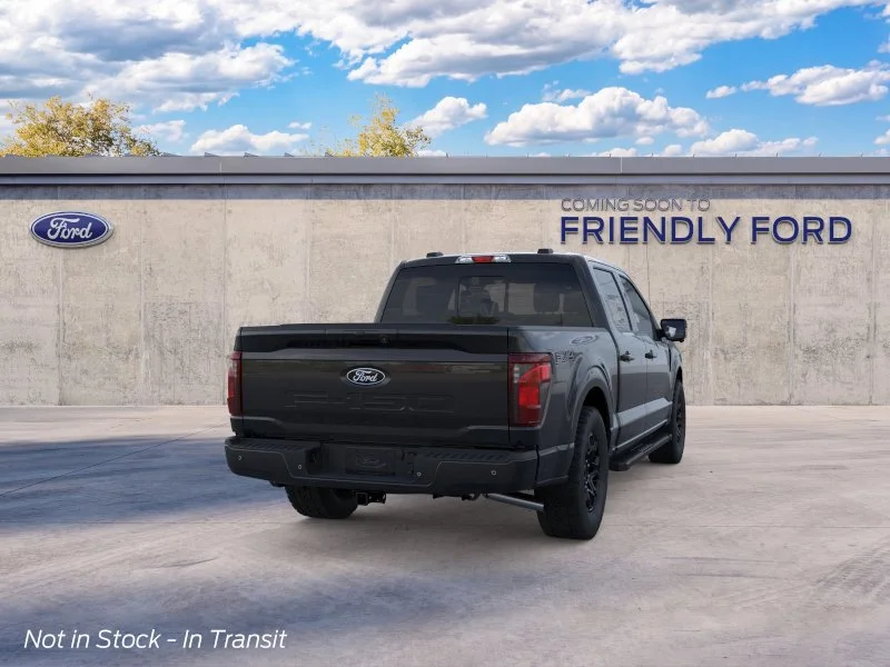 New 2026 Agate Black Metallic Ford XLT image 8