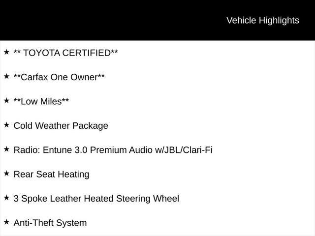 Certified Used 2019 RUBY FLARE PEARL Toyota  image 30