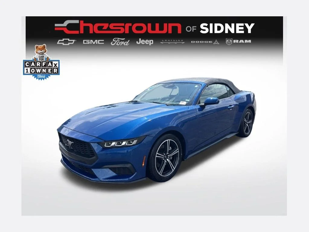 Used 2024 Blue Ford EcoBoost Premium image 1