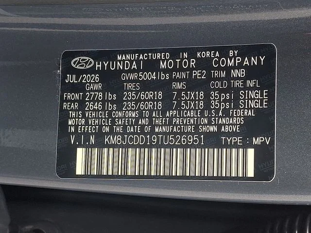 New 2026 Gray Hyundai SEL Convenience image 19