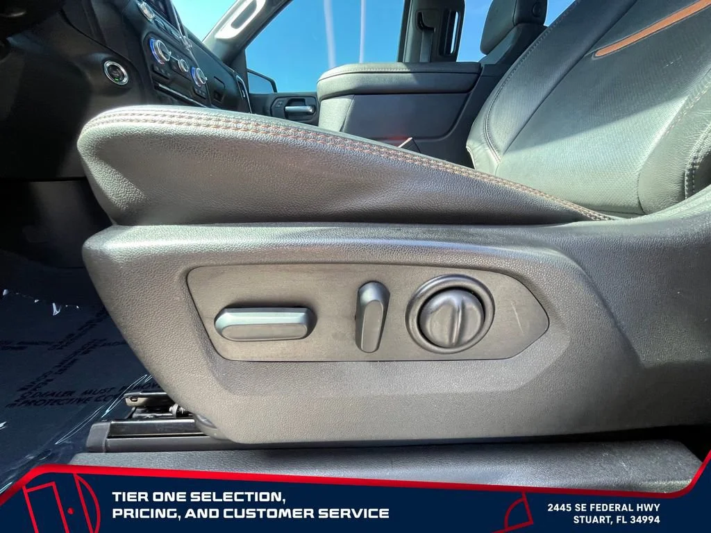 Used 2021 DARK SKY METALLIC GMC AT4 image 17