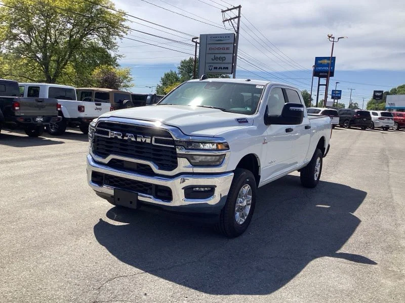 New 2026 Bright White Clear-Coat Exterior Paint RAM Big Horn image 3